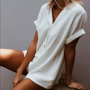 Short Sleeve Jumpsuit